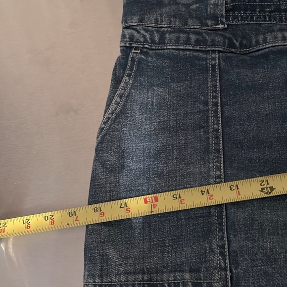 Abercrombie & Fitch, high-rise belted utility pocket crock jeans, size 29 - Picture 9 of 9